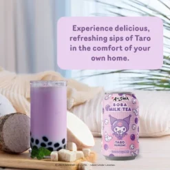 A-Sha Foods USA Hello Kitty Taro Kuromi Boba Milk Tea - 10.5 Fl Oz -Grocery Sales GUEST 300f2162 131c 40ff ade8 daef37ac28c6