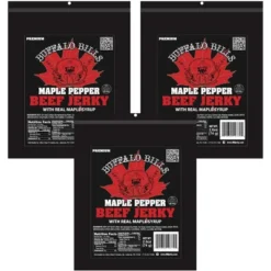 Buffalo Bills 8oz Premium Maple Pepper Beef Jerky Packs (three 8oz Beef Jerky Packs) -Grocery Sales GUEST 312bd4f6 3e9b 4fa6 994f 8fabb94dcaaa