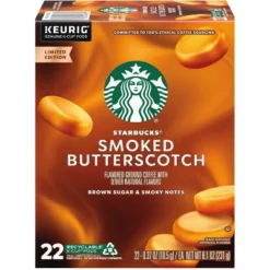 Starbucks Smoked Butterscotch Medium Dark Roast Keurig K-Cup Coffee Pods - 22ct -Grocery Sales GUEST 32ce940c 5409 4ea0 8ade 087b50440044