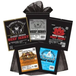Buffalo Bills 5-ct Assorted Premium Beef Jerky Sampler - Five 2.6oz Packs -Grocery Sales GUEST 344ab453 1178 4b48 84e8 2a431c79f3bf