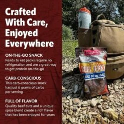 Bridgford Sweet Baby Ray’s Beef Jerky Sweet Teriyaki 6.2 Oz - High Protein Beef Jerky Teriyaki For On The Go Snacking And Busy Lifestyles -Grocery Sales GUEST 34756be2 12ac 4828 a73b 1116474d624a