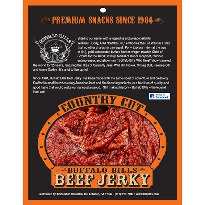 Buffalo Bills 9-ct Assorted Country Cut Beef Jerky Sampler - Nine 1.5oz Packs 4 Buffalo Bills 9-ct Assorted Country Cut Beef Jerky Sampler - Nine 1.5oz Packs - Image 2