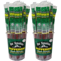 Buffalo Bills 15-ct Pepperoni Ole Smokies (Beef Sticks) - Two 15-ct Tubs -Grocery Sales GUEST 363e8862 3980 42af 97be a31d8b890930