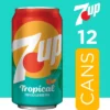 7UP Tropical Soda - 12pk/12 Fl Oz Cans -Grocery Sales GUEST 39540eaf f401 4397 ab77 3d0e5592e834
