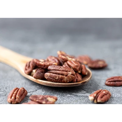 Organic Dry Roasted Pecan Halves With Himalayan Salt - By Food To Live 5 Organic Dry Roasted Pecan Halves With Himalayan Salt - By Food To Live - Image 3