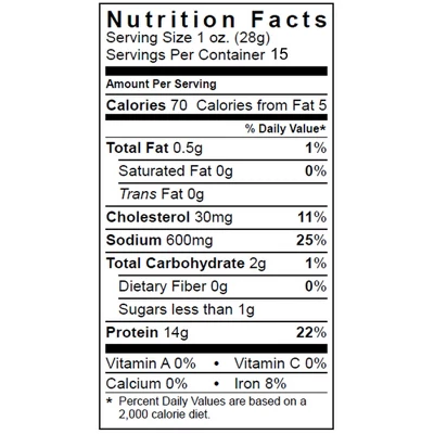 Wild Bill's Black Peppered Beef Jerky One-Bag Starter Kit (one 15oz Bag And 1 Jar) 6 Wild Bill's Black Peppered Beef Jerky One-Bag Starter Kit (one 15oz Bag And 1 Jar) - Image 4