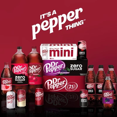 Dr Pepper Strawberries & Cream Soda - 12pk/12 Fl Oz Cans 7 Dr Pepper Strawberries & Cream Soda - 12pk/12 Fl Oz Cans - Image 5