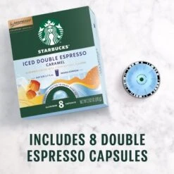 Starbucks By Nespresso Vertuo Line Iced Double Espresso Caramel Flavored Light Roast Coffee Pods -Grocery Sales GUEST 43d8af9d 497d 4552 9089 3ddad68652b1