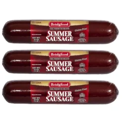 Bridgford Summer Sausage 16 Oz - Protein-Rich Keto-Friendly Shelf-Stable Snack - Great For Sausage Rolls And On Your Charcuterie Boards 21 Bridgford Summer Sausage 16 Oz - Protein-Rich Keto-Friendly Shelf-Stable Snack - Great For Sausage Rolls And On Your Charcuterie Boards -Grocery Sales GUEST 4427e771 68c3 4a3f a222 b8334d3d0f11