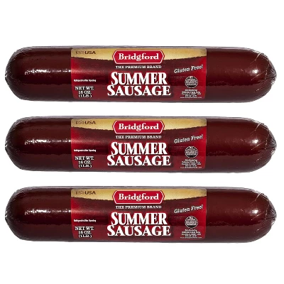 Bridgford Summer Sausage 16 Oz - Protein-Rich Keto-Friendly Shelf-Stable Snack - Great For Sausage Rolls And On Your Charcuterie Boards 11 Bridgford Summer Sausage 16 Oz - Protein-Rich Keto-Friendly Shelf-Stable Snack - Great For Sausage Rolls And On Your Charcuterie Boards - Image 9