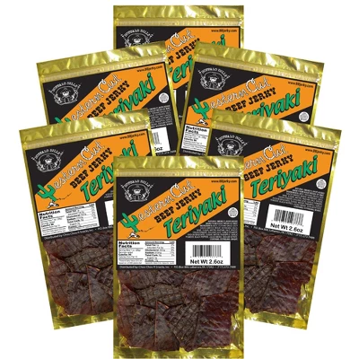 Buffalo Bills 2.6oz Western Cut Teriyaki Beef Jerky - Six 2.6oz Packs 6 Buffalo Bills 2.6oz Western Cut Teriyaki Beef Jerky - Six 2.6oz Packs - Image 4