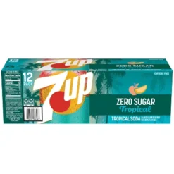 7UP Tropical Zero Sugar Soda - 12pk/12 Fl Oz Cans -Grocery Sales GUEST 47feffec edc6 4bc0 9bcc 248fd76dd299