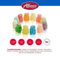 Albanese World's Best Sour 12 Flavor Gummi Bears Candy - 8oz -Grocery Sales GUEST 4b69a424 da73 489b b8e4 20a8b93c77dc