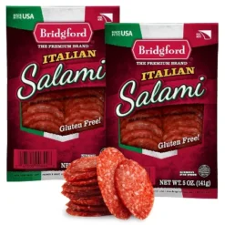 Bridgford Italian Salami 5 Oz - Zero Carb Healthy Italian Salami Sliced Charcuterie Meat For Your Charcuterie Boards Or Antipasto Platters -Grocery Sales GUEST 4cb05b06 720c 4366 918d 86a2e207d705