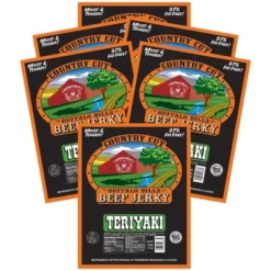 Buffalo Bills 2.6oz Teriyaki Country Cut Beef Jerky - Six 2.6oz Packs -Grocery Sales GUEST 4d6bd34c 38e4 4b66 b6e3 c518ebf9f274