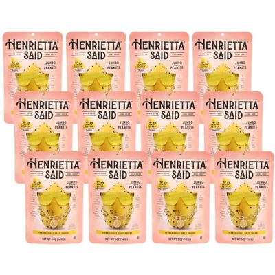 Henrietta Said Jumbo Roasted Peanuts Lemon Pepper - Case Of 12/5 Oz 7 Henrietta Said Jumbo Roasted Peanuts Lemon Pepper - Case Of 12/5 Oz - Image 5
