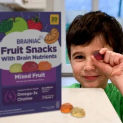 Brainiac Kids Fruit Snacks With Omega-3s Mixed Fruit - 12.4oz/20ct -Grocery Sales GUEST 525fb11f 7f90 4afc bd9c 9074446dc4e7