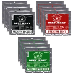 Buffalo Bills 1oz Premium Assorted Beef Jerky Packs 12-Count (beef Jerky Made From Top Round) -Grocery Sales GUEST 5289d9dc fbfc 4acd b0bf d652b82a32dc