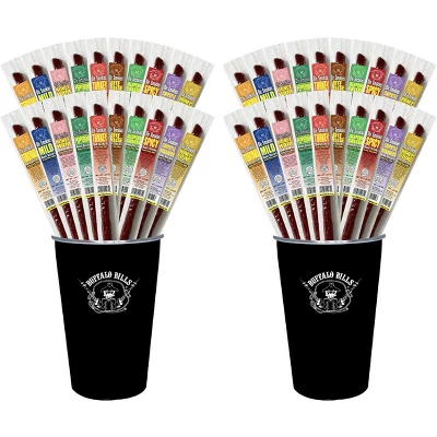 Buffalo Bills 20-Piece Assorted Ole Smokies Meat Stick Bouquet In Stainless Tumbler (set Of 2) 9 Buffalo Bills 20-Piece Assorted Ole Smokies Meat Stick Bouquet In Stainless Tumbler (set Of 2) - Image 7