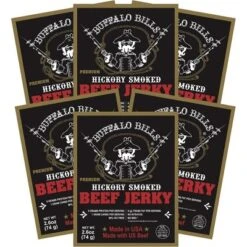 Buffalo Bills 2.6oz Premium Hickory Beef Jerky Packs (six 2.6oz Beef Jerky Packs) -Grocery Sales GUEST 59159541 9b66 4aea 9e2f ecad00abda53