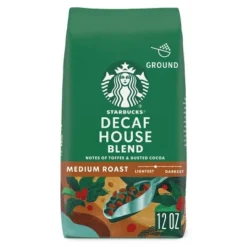 Starbucks House Blend Medium Roast Ground Coffee - Decaf - 12oz -Grocery Sales GUEST 5978c107 b05f 4441 9bb4 8617c9200ce2
