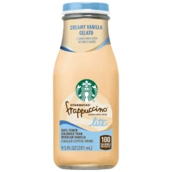 Starbucks Frappuccino Lite Creamy Vanilla Gelato Chilled Coffee Drink - 9.5 Fl Oz Glass Bottle -Grocery Sales GUEST 599fff22 31e1 4eb4 9151 9d50cc8dbc66