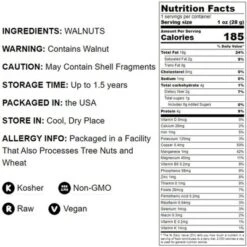 Raw Walnuts - By Food To Live -Grocery Sales GUEST 5a65d5fc d427 49e5 89bd d766e4a70578