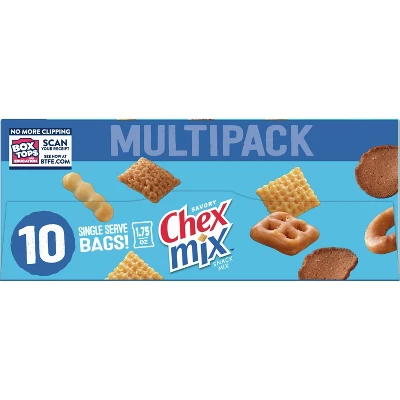 Chex Mix Traditional Snack Mix Bags - 17.5oz/10ct 10 Chex Mix Traditional Snack Mix Bags - 17.5oz/10ct - Image 8