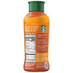 Starbucks Iced Pumpkin Spice Latte Espresso Beverage - 40 Fl Oz