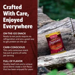 Bridgford Thick Sliced Pepperoni 5 Oz - Thick Pepperoni Slices For Pizza And Sandwiches With Zero Carb Ideal For Your Keto Diets -Grocery Sales GUEST 5e6a7ff0 f325 4862 8e82 2806ff0dc89d