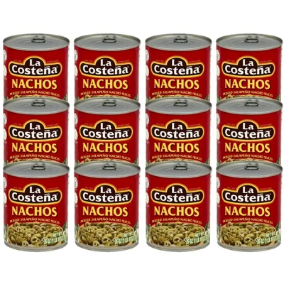 La Costena Nachos Pickled Jalapeno Nacho Slices - 12 Pack, 26 Oz 4 La Costena Nachos Pickled Jalapeno Nacho Slices - 12 Pack, 26 Oz - Image 2