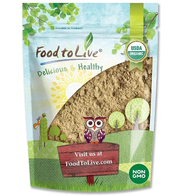 Organic Toasted Pumpkin Seeds Protein Powder - By Food To Live 3 Organic Toasted Pumpkin Seeds Protein Powder - By Food To Live
