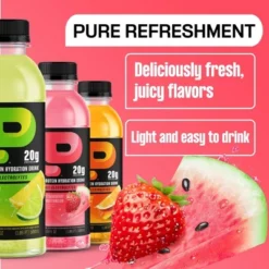 Protein2O 20g Clear Whey Protein Isolate Drink With Electrolytes - Strawberry Watermelon - 67.6 Fl Oz/4pk -Grocery Sales GUEST 600e37b1 5a2a 40e3 9ffa 48e438d789e8
