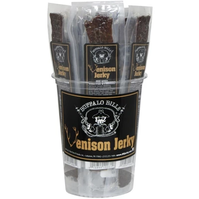 Buffalo Bills 25-ct Original Venison Jerky Wrapped Strips (two 25-ct Tubs Of Venison Jerky Strips) 3 Buffalo Bills 25-ct Original Venison Jerky Wrapped Strips (two 25-ct Tubs Of Venison Jerky Strips)