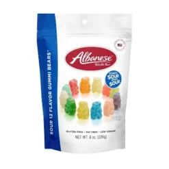 Albanese World's Best Sour 12 Flavor Gummi Bears Candy - 8oz -Grocery Sales GUEST 60657d16 601a 4565 a88c 5a6306fb24f6