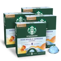 Starbucks By Nespresso Vertuo Line Iced Double Espresso Caramel Flavored Light Roast Coffee Pods -Grocery Sales GUEST 60fd4d1e 5cfa 4066 b2ff acd5ca0c153e