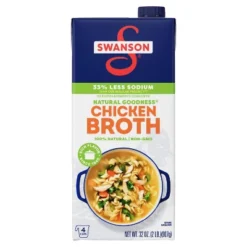 Swanson Natural Goodness Gluten Free 33% Less Sodium Chicken Broth - 32oz -Grocery Sales GUEST 61680e6a 4219 4175 9038 3102e59fa966