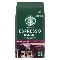Starbucks Espresso Roast Dark Ground Coffee - 12oz -Grocery Sales GUEST 63ff5334 7b26 4666 b011 c7e655cfadec