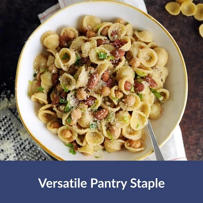 DeLallo Roman Beans, 15.5 Oz Can, (6 Pack) 4 DeLallo Roman Beans, 15.5 Oz Can, (6 Pack) - Image 2