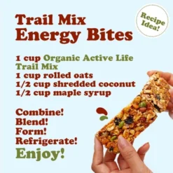 Organic Active Life Trail Mix — Raw And Non-GMO Snack Mix Contains Cashews, Pumpkin Seeds, Apricots, Hazelnuts, Almonds. Vegan, Kosher, Bulk -Grocery Sales GUEST 6757fbdf a6a9 4781 802d 03c4217d1ae8