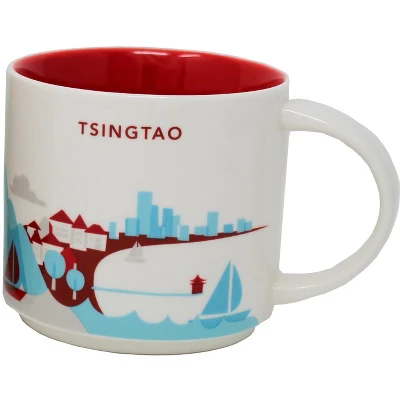 Starbucks You Are Here Series Tsingtao Ceramic Mug, 14 Oz 4 Starbucks You Are Here Series Tsingtao Ceramic Mug, 14 Oz - Image 2