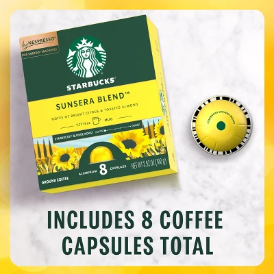 Starbucks By Nespresso Vertuo Line Sunsera Blend Blonde Roast Coffee Pods 4 Starbucks By Nespresso Vertuo Line Sunsera Blend Blonde Roast Coffee Pods - Image 2