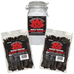 Buffalo Bills Maple Pepper Beef Jerky 2 Bag Starter Kit (2 Bags And 1 Jar) 13 Buffalo Bills Maple Pepper Beef Jerky 2 Bag Starter Kit (2 Bags And 1 Jar) -Grocery Sales GUEST 6c219cac f69c 4717 82f0 31a1b01a0399