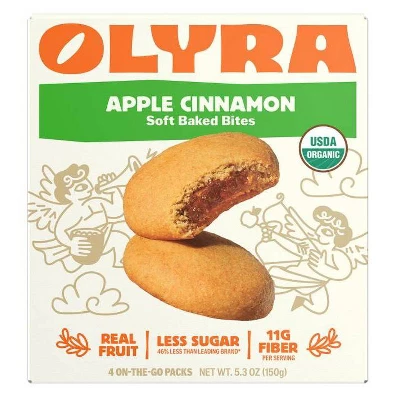 Olyra Snack Bars Apple Cinnamon Fruit And Grain Bites - 5.3oz/4ct 8 Olyra Snack Bars Apple Cinnamon Fruit And Grain Bites - 5.3oz/4ct - Image 6