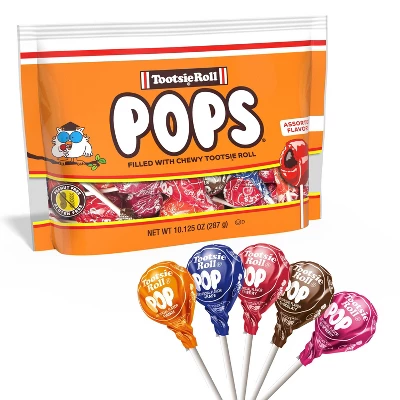 Tootsie Pops Candy Assorted Flavor Lollipops Standup Bag – 10.125oz 4 Tootsie Pops Candy Assorted Flavor Lollipops Standup Bag – 10.125oz - Image 2