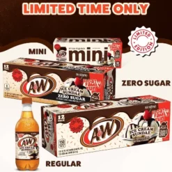 A&W Ice Cream Sundae Zero Sugar Soda - 12pk/12 Fl Oz Cans -Grocery Sales GUEST 6fd2c9f9 195a 4fc5 81f4 ce857c316a88