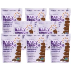Daily Crunch Cacao And Sea Salt Sprouted Almonds - Case Of 8/1.5 Oz -Grocery Sales GUEST 70b85408 e56f 4dc2 8fb3 a837b662d9ce