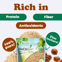 Organic Hazelnut Meal - By Food To Live -Grocery Sales GUEST 754f4c4f 9afa 49dc 90b0 cc9363c0f0f6