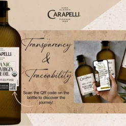 Carapelli 100% Organic Extra Virgin Olive Oil - 16.9 Fl Oz