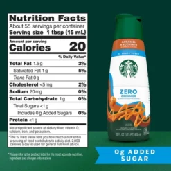 Starbucks Zero Sugar Coffee Creamer -Grocery Sales GUEST 7a7958ac 1c36 4fa9 b835 2e3d536ca9ff
